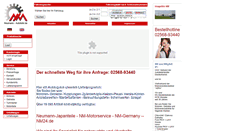 Desktop Screenshot of neumann-japanteile.de